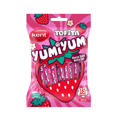 Tofita Yumiyum Strawberry Chews 3.5 oz main product image